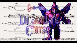 Big Battle 2 (Dracula's 3rd Form) - Castlevania III: Dracula's Curse (NES, 1990) OST - Sheet Music