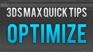 3DSMax - QuickTips # 2 - Optimize vs Target Weld