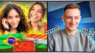 POLYGLOT communicates with foreigners in DIFFERENT languages