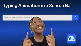 Animated Typing Search Bar Effect In Webflow