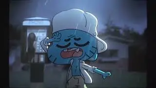 Gumball cantando a su amigo ocho (plantilla)