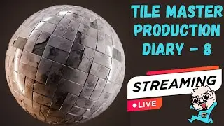 Blender Product Creation - Tile Factory Production Diary 08