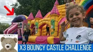 OMG! Bouncy Castle Challenge! You'll Never Guess What I Found...