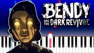 Bendy and the Dark Revival - Main Menu Theme (EASY Piano Tutorial)