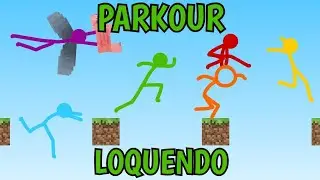 AvM Shorts Ep. 22 - Parkour - Loquendo (Alan Becker)