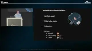 AWS architect features Mongoose OS on ESP8266 and ECC508A at re:Invent 2016