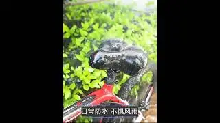 Waterproof Leather Comfortable Bike Seat With Led Wide Soft Padded Bicycle Saddle
