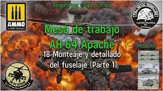 Mdt AH-64 Apache – 18 – Montaje y detallado del fuselaje (Parte 1)