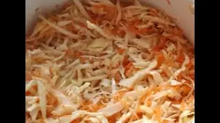Салат из капусты готовлю только так/ Солёная капуста