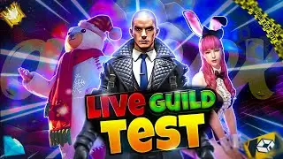 FREE FIRE LIVE GUILD TESTING | GUILD TEST LIVE | FF LIVE GUILD TEST 