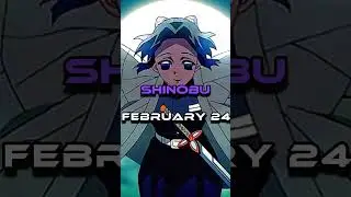 Anime Characters Who Have Same BIRTHDATE As You Have (Part-2) 
