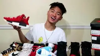$15000 HYPEBEAST SNEAKER COLLECTION🔥  || YVNGRICE 2019