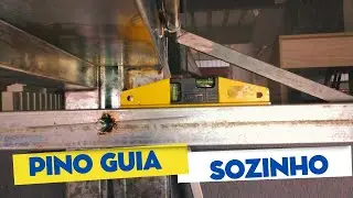 Como tirar o ponto de giro do portão basculante sozinho