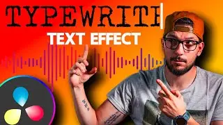 TYPEWITER EFFECT con Davinci Resolve 18
