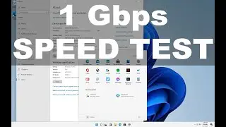 Windows 11 VS Windows10 1Gbps Speed Test