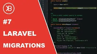 Laravel Tutorial für Anfänger | #7 Migrations