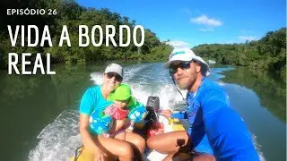 VIDA A BORDO REAL: nosso BOTE furou em PARATY!! #26