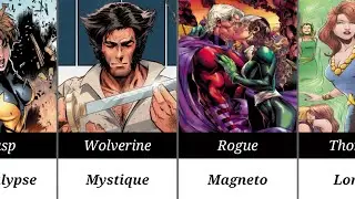 Marvel Heroes who had romantic relationships with villains 