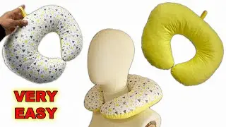 🔥 HOW TO SEW A TRAVEL NECK PILLOW? / To Your Family, For Sale Or Gift / 100% Profitable💥
