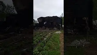 Сгорел дом