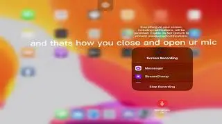 How to open ur mic in streamchamp