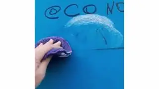Чистим водостойкий  маркер (паста мистик и диск инволвер)