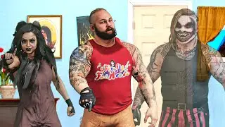 THE FIEND WYATT FEEDS SISTER ABIGAIL A DELICIOUS TREAT! | WWE 2K20 Universe Mods