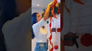 DIY MURAL NATALINO PARA TIRAR FOTOS