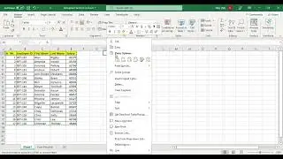 Transpose Function in Excel