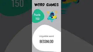 Word game puzzle 150