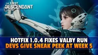 New First Descendant Hotfix Brings Big Changes!