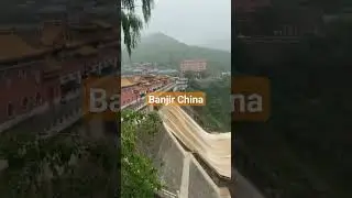 Banjir Besar Terjadi di China akhir Juli hingga awal Agustus kemarin #badai #banjir #banjirbandang