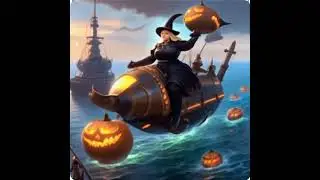 Halloween 2023 in one city N (together with a neural network)