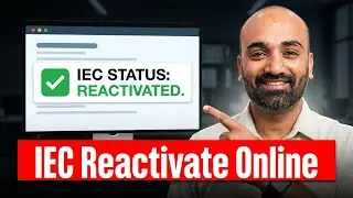 How to Activate IEC Code | Renew IEC Code Online | IEC code apply online in Hindi