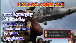 FIX LAG CODM S13 || CONFIG FIX LAG COD MOBILE