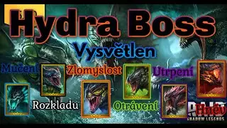 Raid shadow legends: Hydra boss Vysvětlen