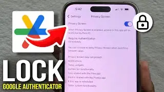 How to Lock Google Authenticator App - 2025