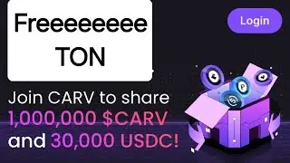 BINANCE LAUNCHPOOL FREE TON + CARV AIRDROP COMPLETE INFORMATION STEP BY STEP