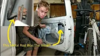 How To Repair A Broken Inside Door Handle || Toyota Tacoma 1997