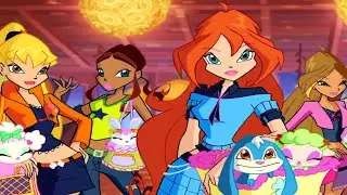 The guys admires the new concert outfits | Winx Club Clip