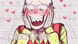 【Undertale】BHC Poplar - Speed Draw【SAI】
