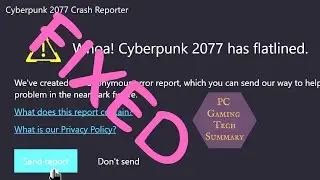 Cyberpunk 2077 2.0 Fixes crashing on PC for users across the Earth