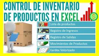 CONTROL DE INVENTARIOS ✅ con MACROS en Excel para la empresa