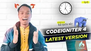 Latest codeigniter version download & install | Codeigniter latest version tutorial | Codeigniter 4