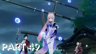 Genshin Impact Walkthrough | Fighting Kujou Sara | Part 49