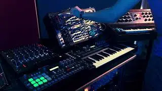 Salt Core - Minimoog D, Elektron RYTM, Modular Synth, Play Model 1 mixer