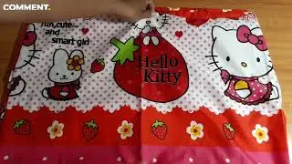 SARUNG BANTAL LUCU MOTIF HELLO KITTY