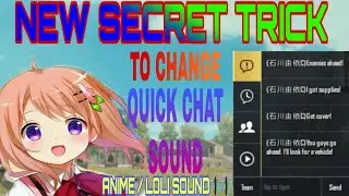 Pubg mobile change English Voice in Japnese & Loli Language |🔥| So Funny voice in pubg mobile ||😀