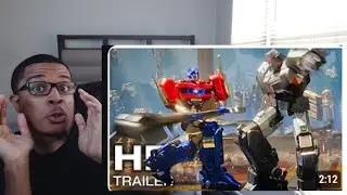TRANSFORMERS ONE "Optimus Prime Vs Megatron Fight Scene" Trailer REACTION!