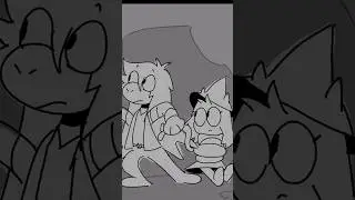 @wandydoodles  #susie #ralsei  #deltarune #Сьюзи #ральзей #дельтарун